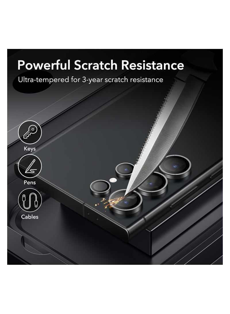 ELTRAZONE For Samsung Galaxy S23 Ultra Camera Lens Protective Screen (Black) - Image 5