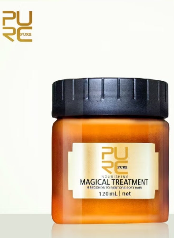 PURC Magical Keratin Hair Treatment Mask 120ml – 5-Second Deep Repair, Smooth & Shine Hair Mask for Damaged and Frizzy Hair, Keratin & Protein Hair Care - Image 1