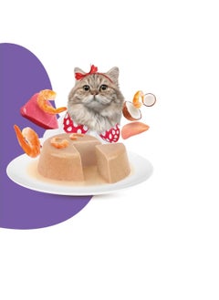 MOOCHIE Mochi Hairball Care Shrimp Cat Food 70g  - Image 2