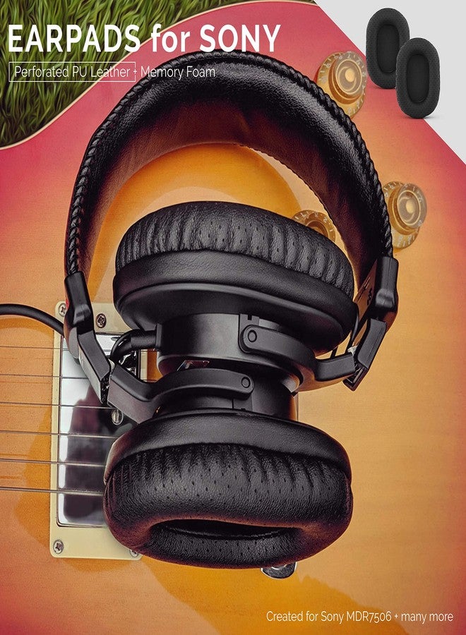 BRAINWAVZ Brainwavz Perforated Earpads for Sony MDR 7506 - V6 - CD900ST with Memory Foam - Image 4
