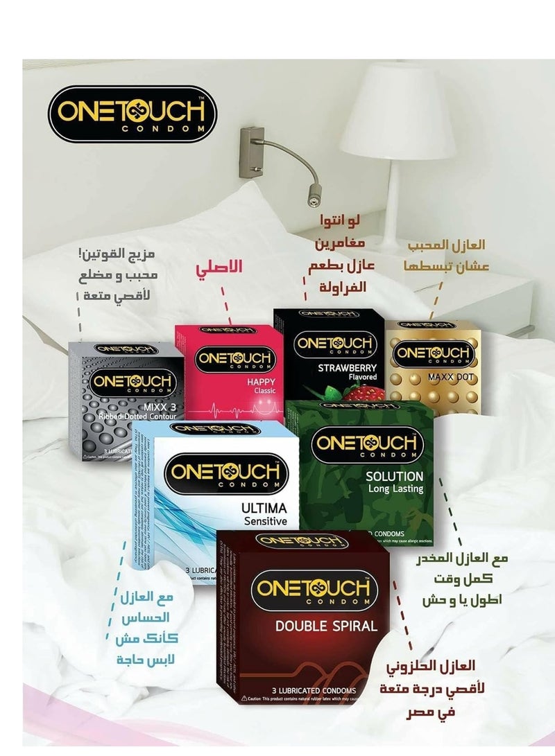 Onetouch joys perfect fit condoms (12 packs of 3) - Image 2