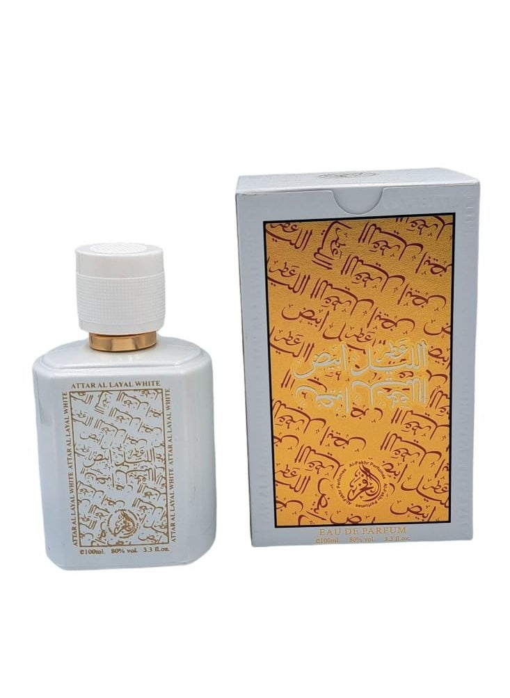 الفخر عطر الليل ابيض 100مل  - Image 1
