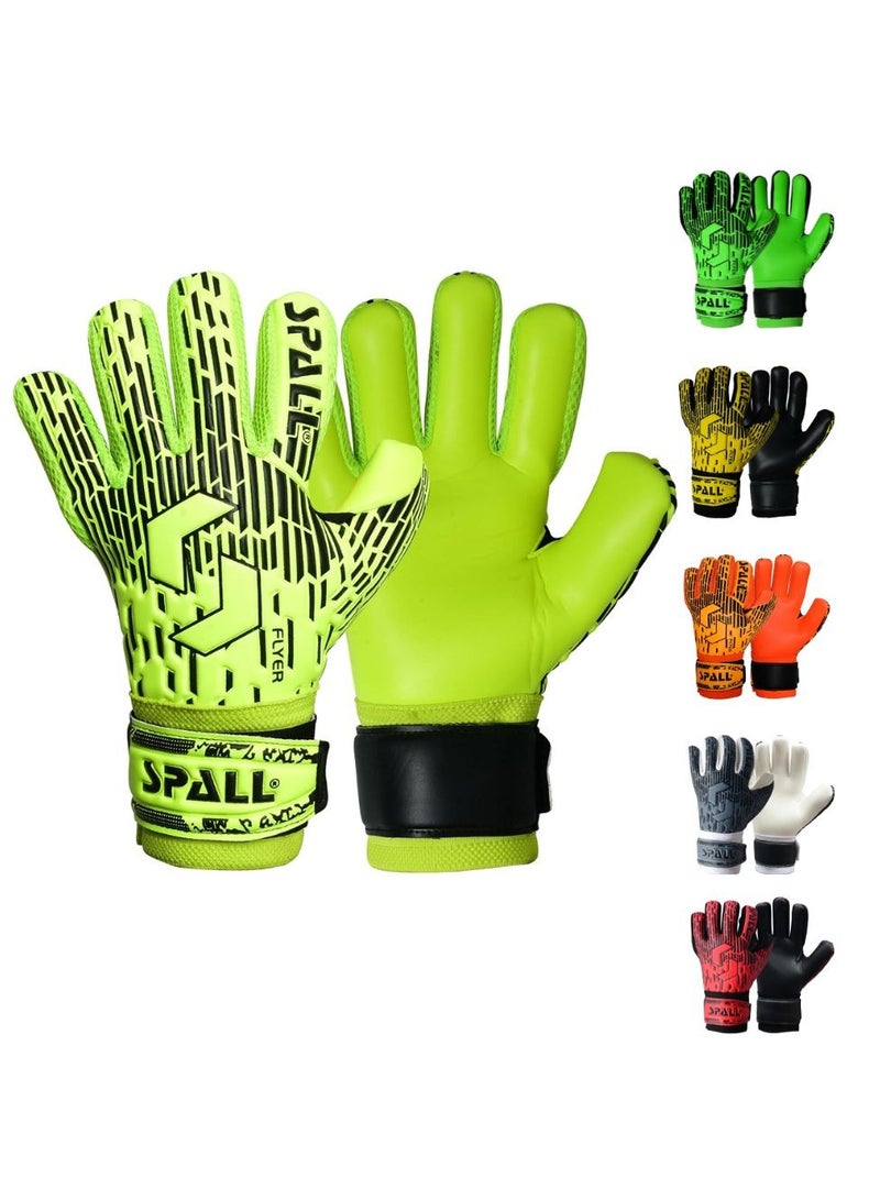 Spall Goalkeeper Gloves With Strong Grip Palms To Give Hand Finger Protection To Prevent Injuries For Football Soccer Goalie Training Gloves  - Image 1
