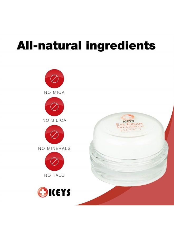 keys Care KPRO Illuminating Tinted Eye Cream with OptiFX Adaptive Color Technology | Moisturize, Smooth, and Fill Undereye | 100% All-Natural & Hypoallergenic (0.5 oz) - Image 2