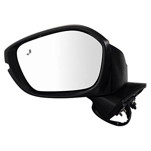 TRQ Left Mirror Drivers Side Compatible with 2022 Honda Civic HO1320352 - Image 1