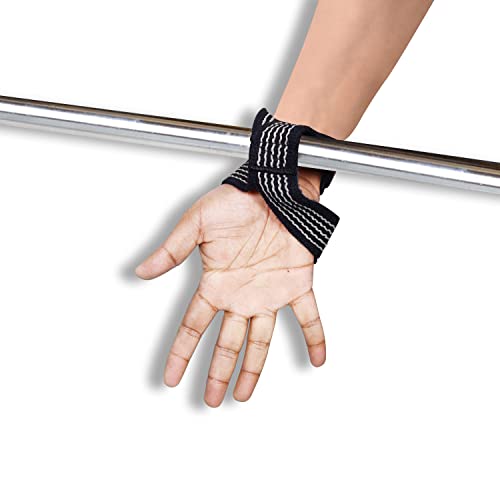 BEAST RAGE Heavy Duty Lifting Wrist Straps for Weightlifting, Figure 8 Loop Powerlifting Deadlift Strap wraps Weights Padded Support Professional Fitness Gym Bodybuilding (White) - Image 2