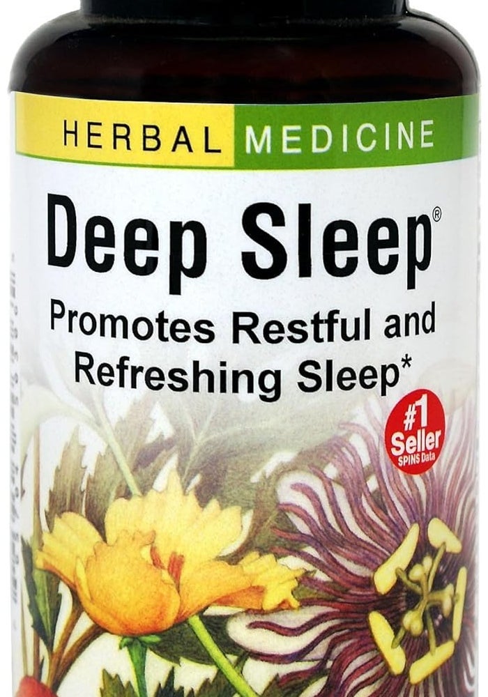 HERBS ETC. Deep Sleep Herbal Supplement - 60 Softgels for Restful Sleep - Image 1