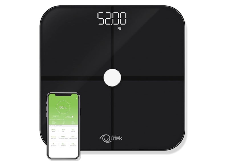 QUTEK STEPS by Qutek, Body Composition Smart Scale, Automatic App Sync, Unlimited Users, Full Body Composition Analyzer, 14 Health Index, Most Accurate Body Fat Scale, Bluetooth Bathroom Weight Scale - Image 2