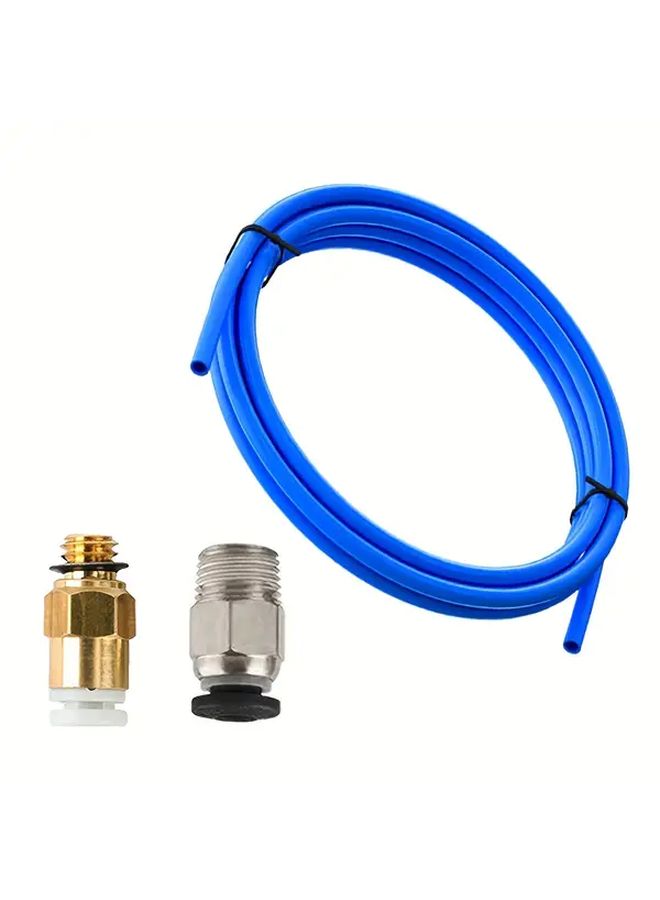 Teflon Bowden Tube with Cutting Tool 1 Meter PC4 M6 M10 Tube Fits Ender 3 CR 10 Series Type 7 - Image 1