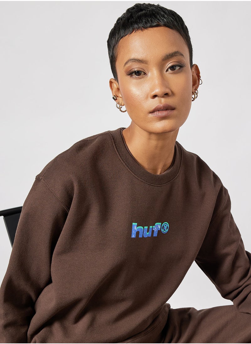 HUF - Unsung Crew Neck Sweatshirt - Image 1