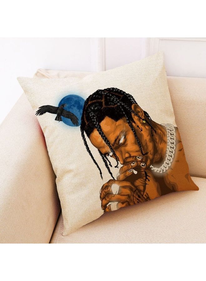 نيبمينينت غطاء وسادة بتصميم مرعب متعدد الألوان