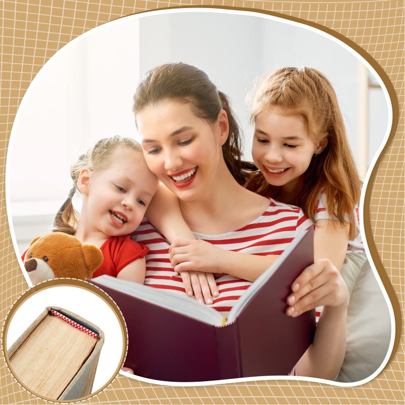 Juexica 48 Pcs Book Binding Headbands Endbands 11.8 Inches Long Medium Cotton Book Headband Binding Kit for Beginners, 0.5 Inch Wide, 24 Colors - Image 5