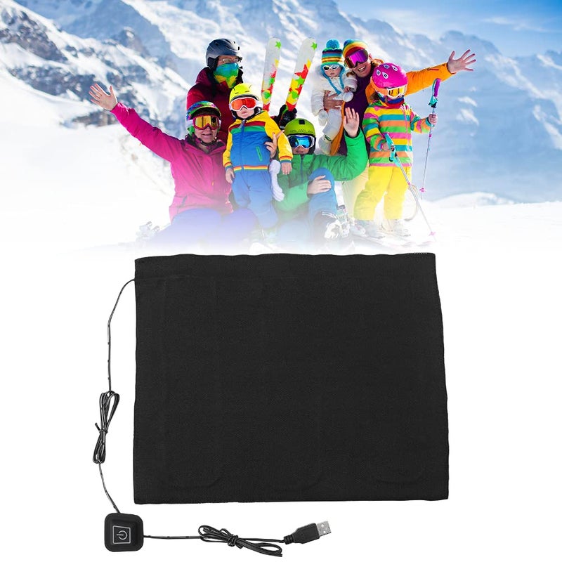 klarako USB Heating Pad Electric Heating Cloth USB Heating Pad Component DC 5V for Waist Heating Warm Patch Pet Warming Lumbar Heating Cushion USB Heated Pad Pet Warmer Electric Heating Pad USB Heater Pad - Image 1