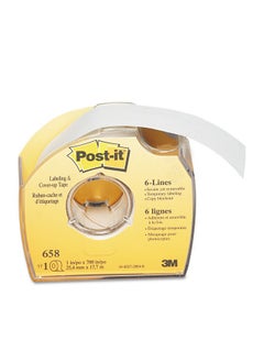 3M 658 Labeling/Cover-Up Tape, Non-Refillable, 1-Inch X 700-Inch Roll, 1/Roll - pzsku/Z8242114F930E5653C43CZ/45/_/1731928114/b112be01-70ce-4a22-860b-d5afa5532026