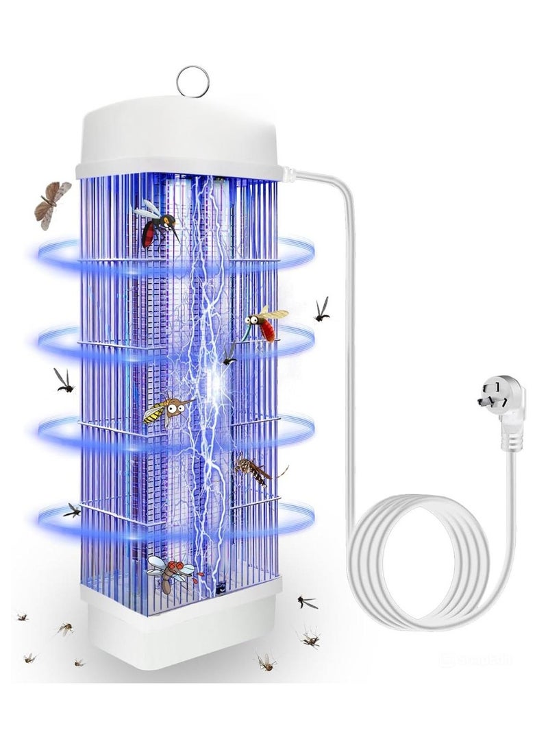 بيتشو قاتل الحشرات الكهربائي، قاتل البعوض، مصباح قاتل البعوض، مصيدة حشرات كهربائية، مصيدة حشرات أصلية 100%، مصيدة البعوض والذباب للحشرات في المنزل والفناء والحديقة الخلفية والتخييم، داخلي وخارجي - Image 1