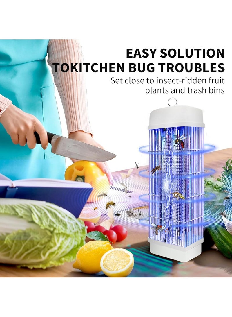 بيتشو قاتل الحشرات الكهربائي، قاتل البعوض، مصباح قاتل البعوض، مصيدة حشرات كهربائية، مصيدة حشرات أصلية 100%، مصيدة البعوض والذباب للحشرات في المنزل والفناء والحديقة الخلفية والتخييم، داخلي وخارجي - Image 4