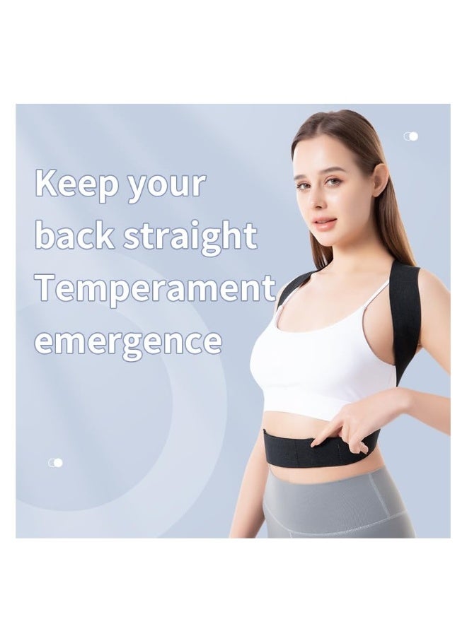 Smart Posture Corrector for Men Women Teens Adjustable Back Brace with Vibration Reminder and Detachable Design for Better Spine Health  - Image 2