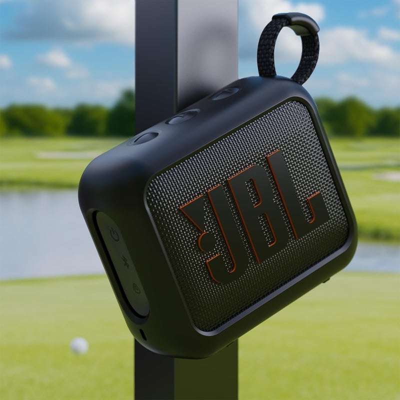 TUSITA Magnetic Shockproof Case Compatible with JBL GO 4 Speaker, Golf Cart Accessories - Image 1