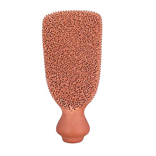 Separate Way Terracotta Natural Pumice Stone for Foot Scrub | Pedicure Stone for Feet Cleaning | Foot Scrubber for Dead Skin | Body Scrub for Smooth Skin | Bathing Stone for Daily Use - Image 1