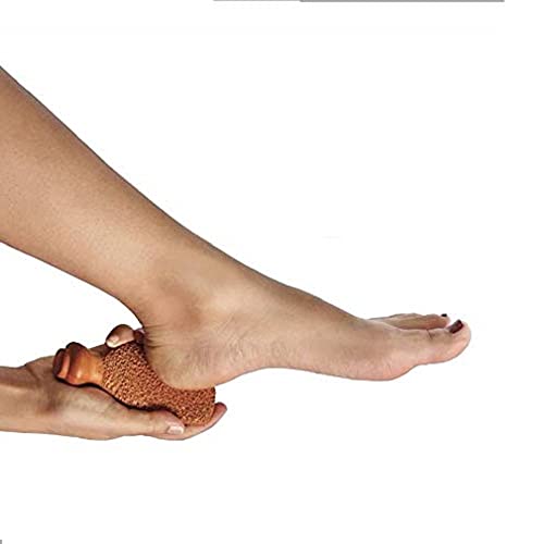 Separate Way Terracotta Natural Pumice Stone for Foot Scrub | Pedicure Stone for Feet Cleaning | Foot Scrubber for Dead Skin | Body Scrub for Smooth Skin | Bathing Stone for Daily Use - Image 3