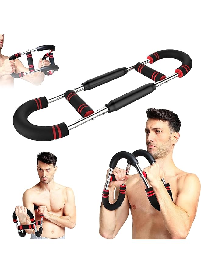 ALMEKAQUZ Ultimate Twister Arm Exerciser Adjustable Chest Expander Forearm Enhanced Exercise Strengthener Biceps Triceps Shoulder&Arm Workout Equipment for Home - Image 1