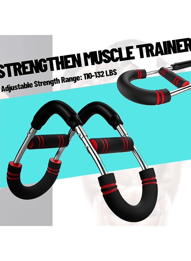 ALMEKAQUZ Ultimate Twister Arm Exerciser Adjustable Chest Expander Forearm Enhanced Exercise Strengthener Biceps Triceps Shoulder&Arm Workout Equipment for Home - Image 3