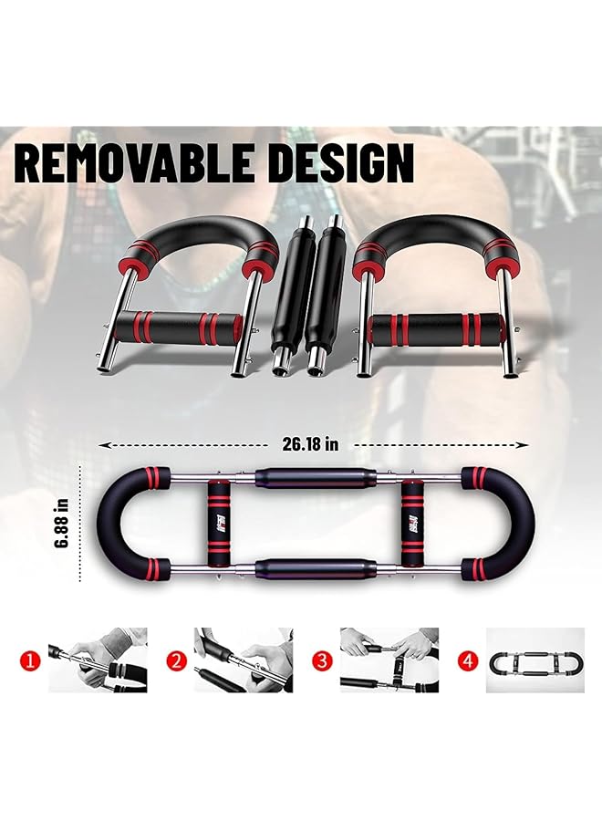 ALMEKAQUZ Ultimate Twister Arm Exerciser Adjustable Chest Expander Forearm Enhanced Exercise Strengthener Biceps Triceps Shoulder&Arm Workout Equipment for Home - Image 5