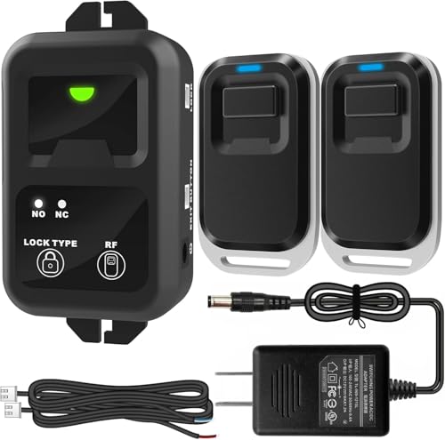 UHPPOTE Wireless 43392mhz 12VDC Remote Control Switch Specially for Access Access Control System Electric Lock - Image 1