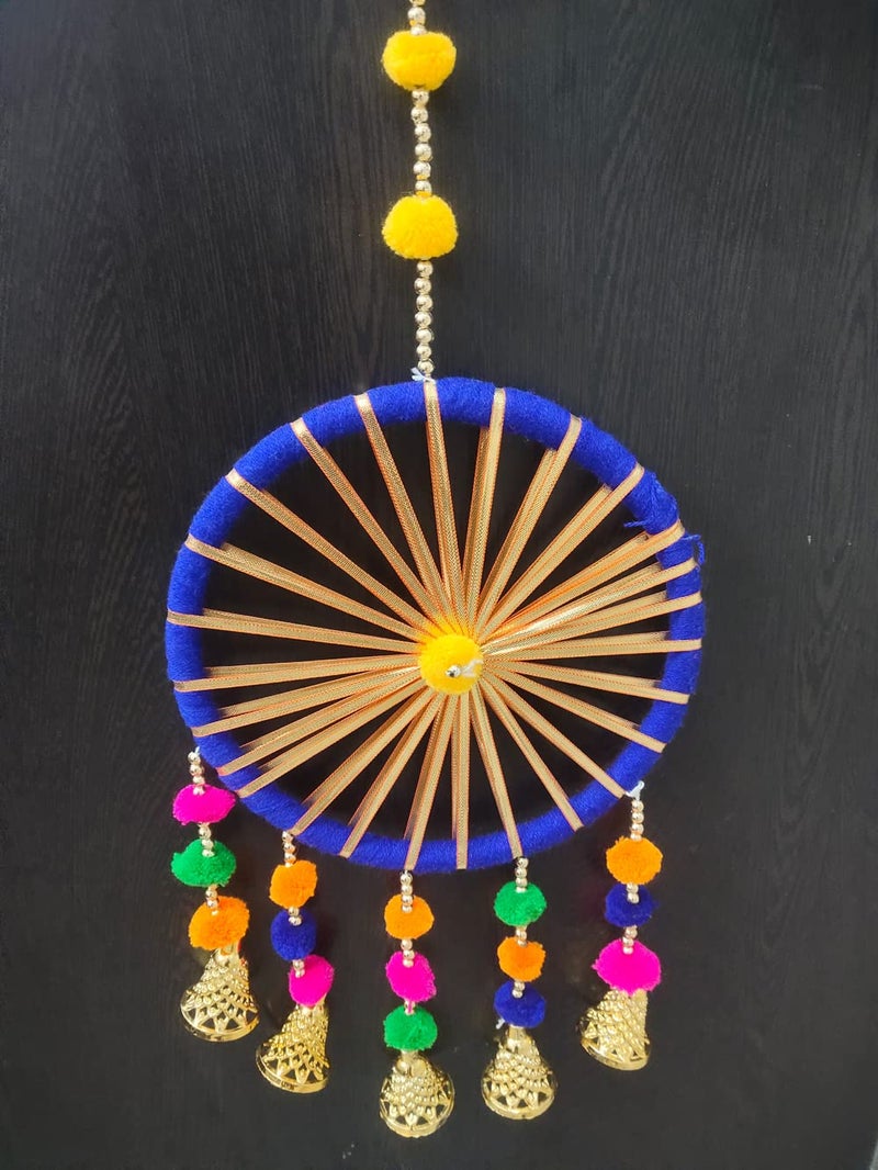 3A Featuretail Stage Backdrop Decoration Items Sets for Festivals, Pooja, Haldi, Mehandi, Birthday, Anniversary, Wedding DIY Decoration Kits. (15 Pc Set, Design Style -21) - Image 5