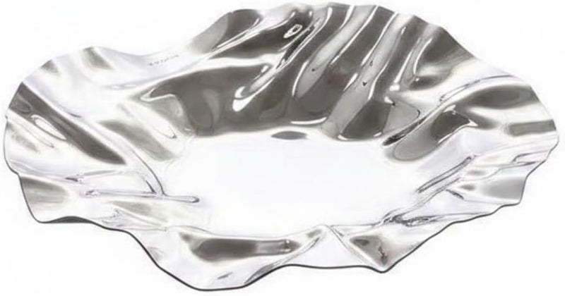 طبق فواكه من الفولاذ المقاوم للصدأ، طبق فواكه زخرفي أوروبي لأدوات المائدة - Image 1