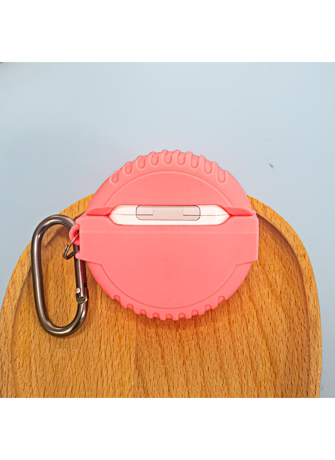Generic - For Apple Airpods 4 Generation Bluetooth Headset Silicone Protective Case Bubble Gum Creative Cute Couple Soft Case-Color:Bubble Gum (b602)-Applicable Models:Airpods 4th Generation - Image 1