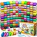 ESSENSON Air Dry Clay 150 Colors Modeling Clay for Kids DIY Molding Magic Clay for with Tools Toys Gifts for Age 3 4 5 6 7 8 Years Old Boys Girls Kids - Image 3
