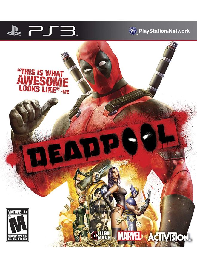 لعبة Deadpool لجهاز بلايستيشن 3 - الأكشن والتصويب - playstation_3_ps3