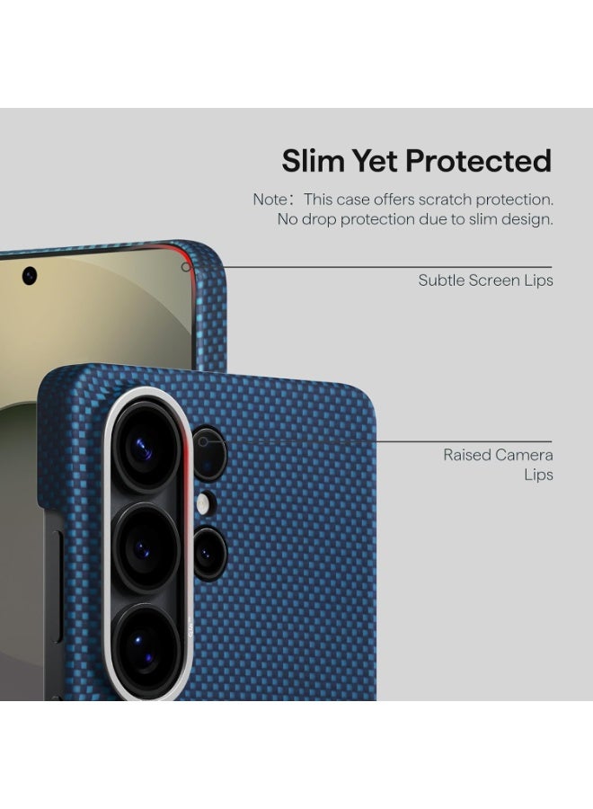 pitaka for S26 Ultra Case, 6.9 Inch, Compatible with MagSafe, Ultra-Slim Samsung Galaxy S26 Ultra Case with Aaron Button, 1500D Aramid Fiber Woven [Edge Case - Over the Horizon] - Image 2