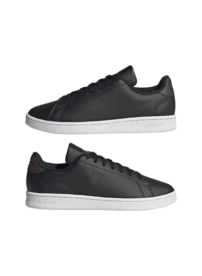 Adidas Advantage Black Sportswear Shoes