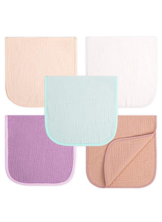 Moro Moro Rectangular Muslin Burp Towel – 100% Organic Cotton, Ultra-Absorbent & Breathable - Image 1