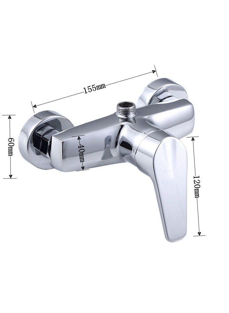 EBMINI Bathroom Wall Mounted Water Outlet Mixing Valve 