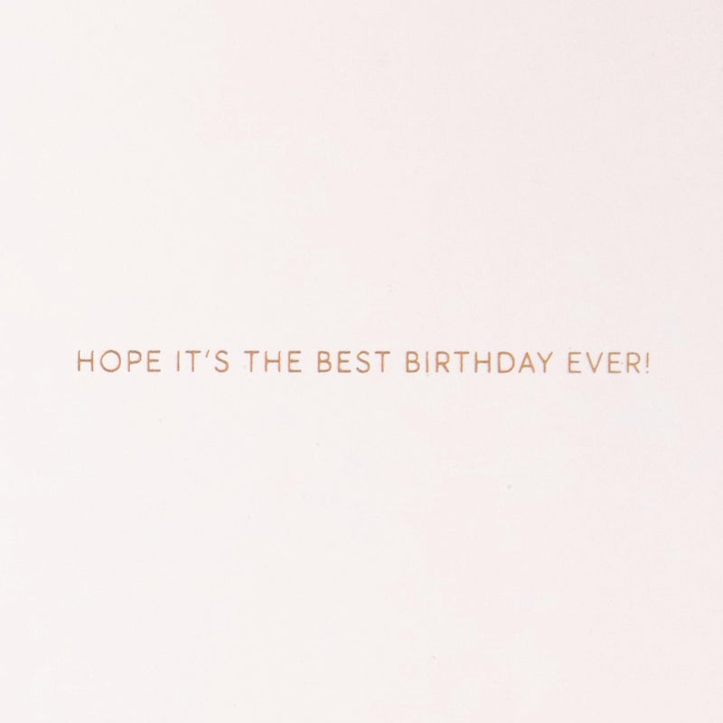 Hallmark Signature Birthday Card (Best Birthday Ever) - Image 3