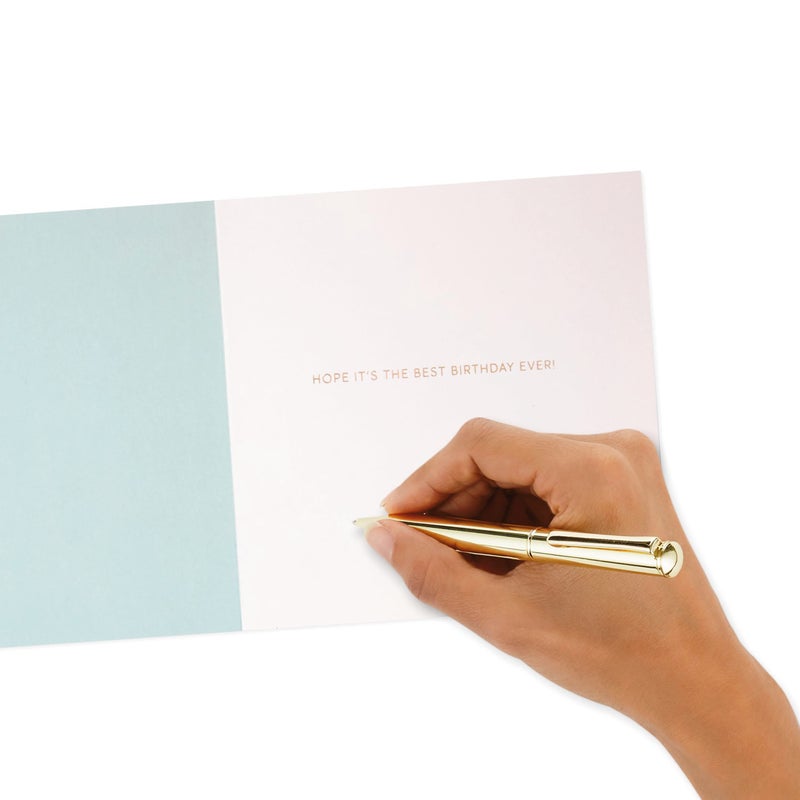 Hallmark Signature Birthday Card (Best Birthday Ever) - Image 5