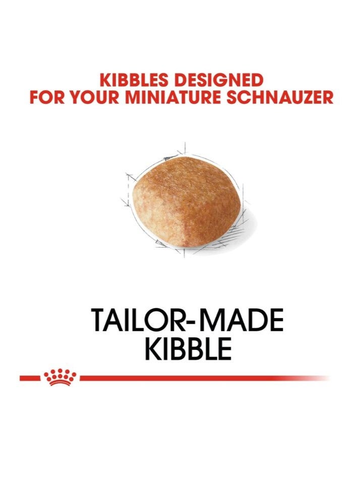 ROYAL CANIN Breed Health Nutrition Miniature Schnauzer Adult 3 KG - Image 2