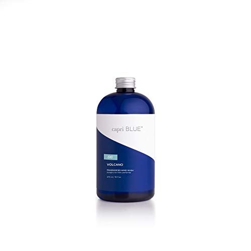 Capri Blue Hand Wash Refill - Moisturizing Liquid Hand Soap Refill - Moisturizing Soap Scented with Notes of Tropical Fruits - No Added Gluten, Parabens, or Sulfates (Volcano, 16 fl oz) - Image 1