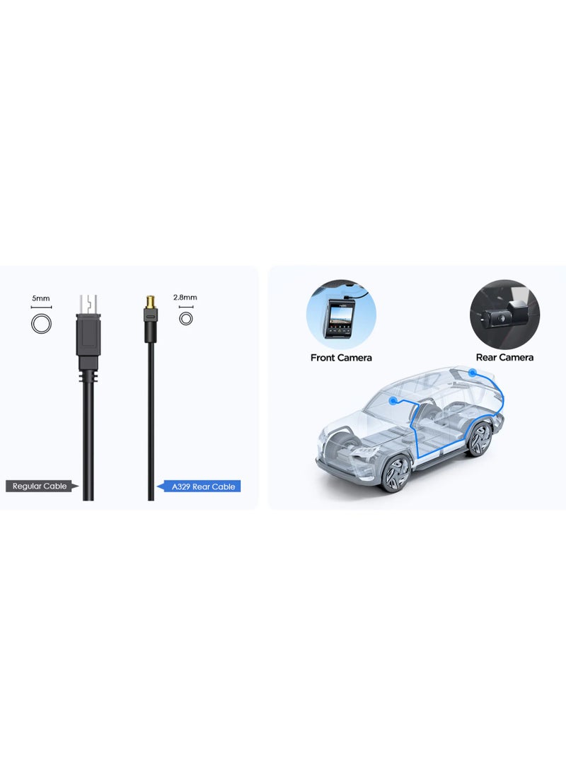 Viofo - Viofo A329 | 2CH | Front 4K + Rear 2K | 60FPS | Sony STARVIS 2 | HDR | Wi-Fi 6 | SSD Storage - Image 1