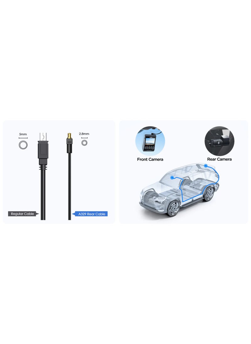 Viofo - Viofo A329 | 2CH | Front 4K + Rear 2K | 60FPS | Sony STARVIS 2 | HDR | Wi-Fi 6 | SSD Storage - Image 1