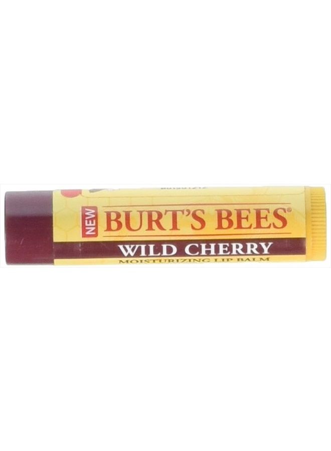 Burt's Bees Lip Balm Wild Cherry -0.15 oz, 2 Pack - Image 1