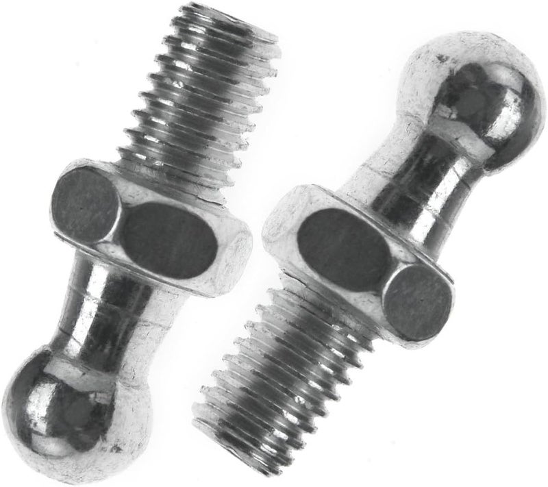 SING F LTD 2 x 10mm Threads Gas Strut Ball Stud Bolts M8 8/18 Struts Fastener - Image 1