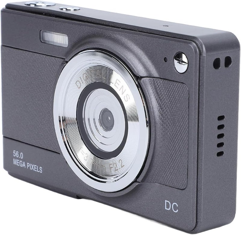 56MP Kids Digital Camera 1080P 8x Zoom Autofocus Vlogging Camera 2 8in Screen Silver - Image 2