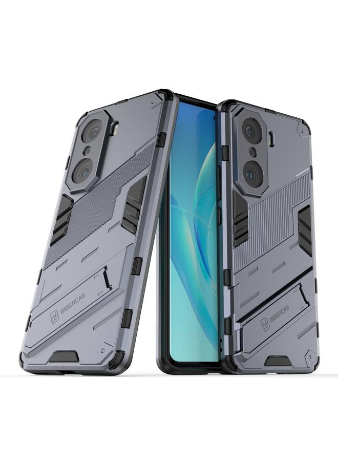 اس-توب جراب لهاتف Honor 60 Pro Punk Armor 2 في 1 PC + جراب هاتف TPU - Image 2