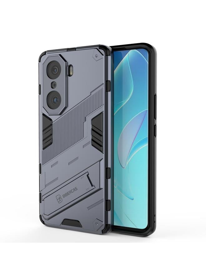 اس-توب جراب لهاتف Honor 60 Pro Punk Armor 2 في 1 PC + جراب هاتف TPU - Image 1