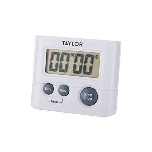 Taylor Taylor Digital Timer Displays up to 99 minutes 59 seconds White 