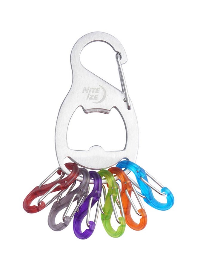 NiteIze KeyRack+ S-Biner® - الفولاذ المقاوم للصدأ  - Image 1